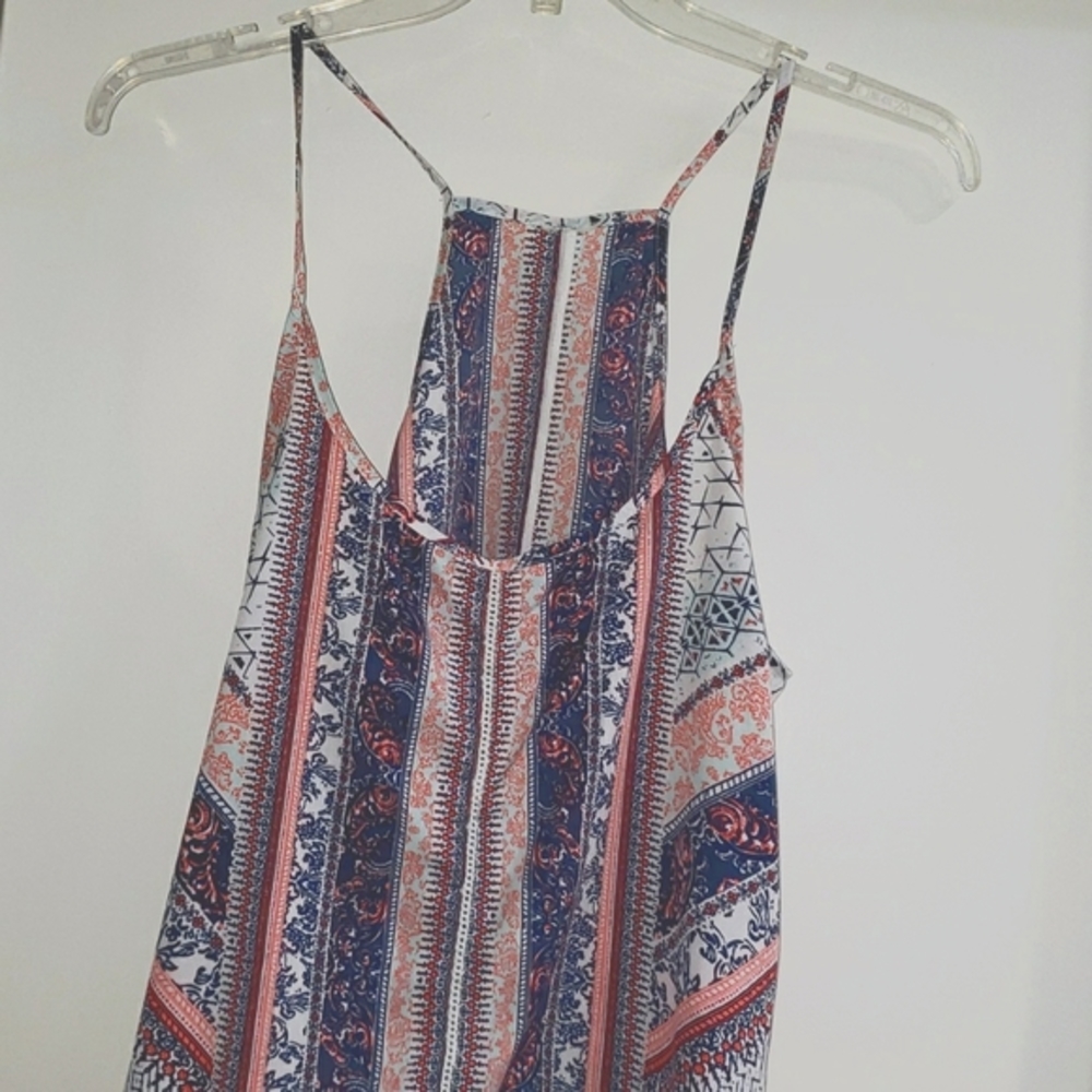 Multi Color Striped Pattern tank top - Picture 8 of 11